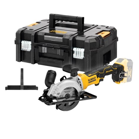 Pyörösaha DeWalt DCS571NT-XJ; 115 mm; 18 V; (ilman akkua ja laturia)