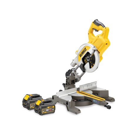 Katkaisu- ja jiirisaha DeWalt FlexVolt DCS777T2; 54 V; 2x6,0 Ah akku