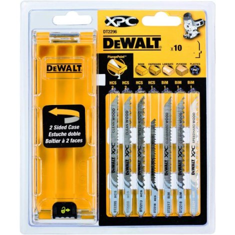 Pistosahanterä DeWalt DT2296-QZ; 10 kpl.
