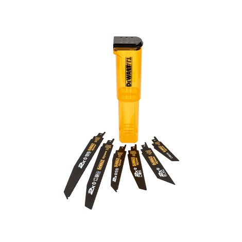 Pistosahanteräsetti DeWalt DT2440L-QZ; 6 kpl.