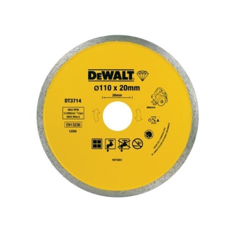 Timanttikatkaisulaikka DeWalt DT3714-QZ; 110 mm