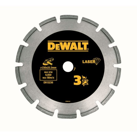 Timanttikatkaisulaikka DeWalt DT3763-XJ; 230 mm