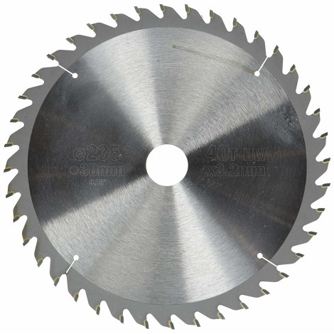 Katkaisuterä puulle DeWalt DT4067-QZ; 235 mm