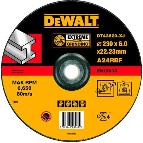 Hiova katkaisulaikka DeWalt DT43620-XJ; 230x6 mm