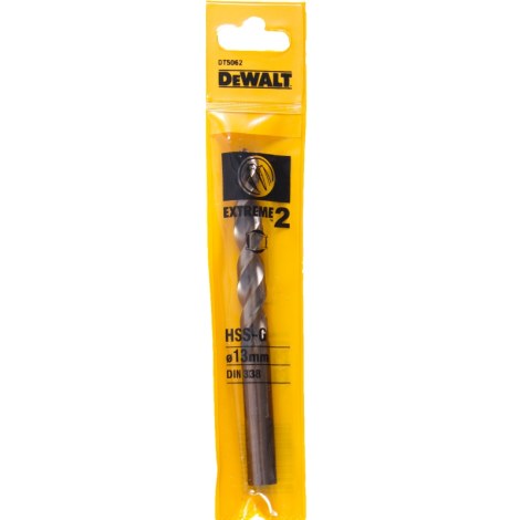 Metalliporanterä DeWalt Extreme2, DIN 338; 13x151 mm