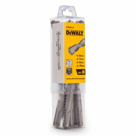 Betoniporanteräsarja DeWalt DT60300-QZ; 6-8/ 10 mm; 8 kpl.