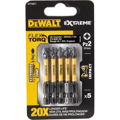 Minikoon mac-tarvikesarjat DeWalt DT7391T-QZ; 5 kpl.