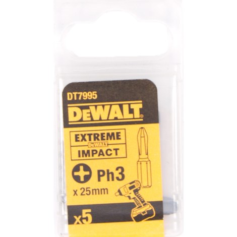 Urakärki DeWalt; PH3; 5 kpl.
