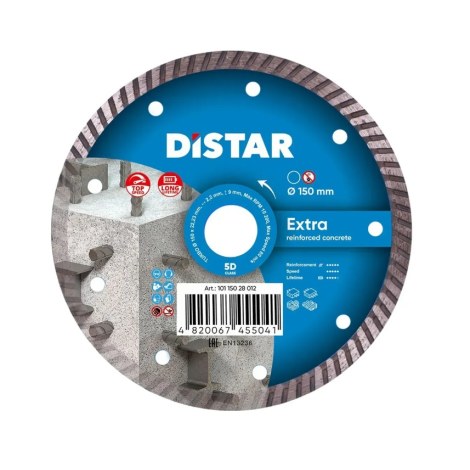 Timanttikatkaisulaikka DISTAR 10115028012; 150x22,23x2,2 mm
