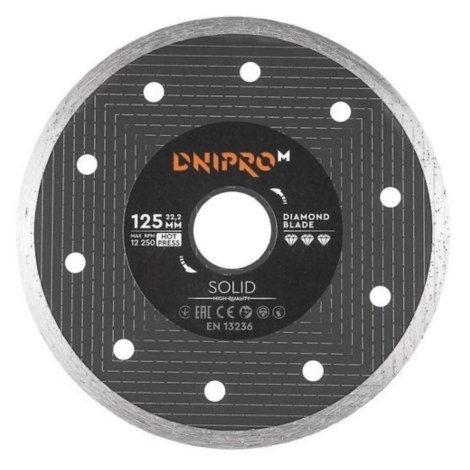 Timanttikatkaisulaikka Dnipro-M 81948000; 125x22,2 mm