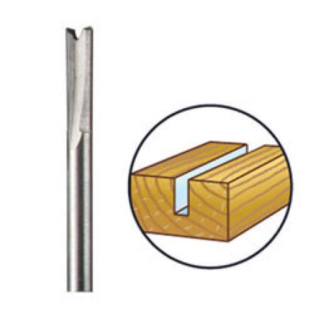 Urajyrsin pohjaterän kanssa Dremel 650, 3,2 mm; 1 kpl.