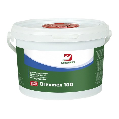 Puhdistuspyyhkeet Dreumex 100 Power Wipes; 100 kpl.