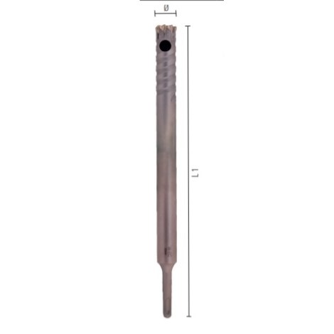 Betoniporanterä ECEF; 14x300 mm; SDS-plus Betoniporanterä ECEF; 14x300 mm; SDS-plus