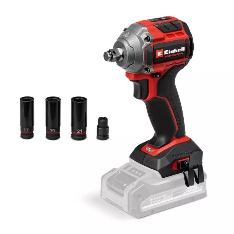 Iskumutterinväännin Einhell TP-CW 18/260-C Li BL - Solo; 18 V (ilman akkua ja laturia)
