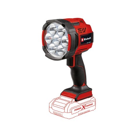 Akkuvalaisin Einhell TE-CL 18/2500 LIAC Solo; LED; 18 V; 2500 lm (ilman akkua ja laturia)