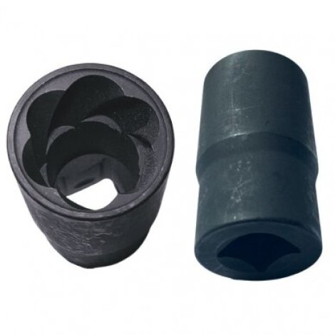 Kuusiohylsy Ellient Tools AT806019; 1/2''; 50 mm; 19 mm