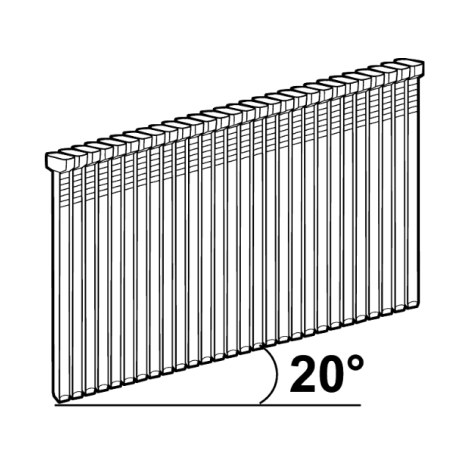 Lankanaulat Essve D16; 1,6×35 mm; 20°; 4400 kpl; kiiltosinkitty