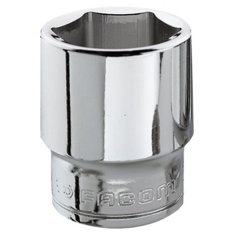 Kuusiohylsy Facom J.19H; 3/8''; 19x33 mm