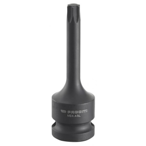 Kuusiohylsy Facom NSX.70L; 1/2''; T70; 78 mm