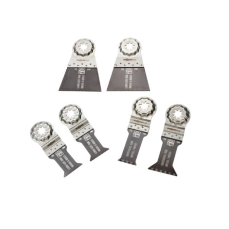 Tarvikesarja Fein E-Cut Plus Wood & Metal; 6 kpl.