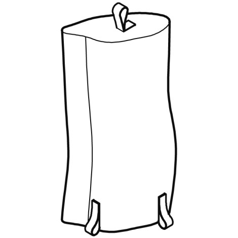 Pölypussi oiko- ja tasohöylän yläosaan Femi 5073238