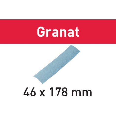 Hiomapaperi Delta -hiomakoneeseen Festool STF; Granat; 46X178 mm; P40; 10 kpl.