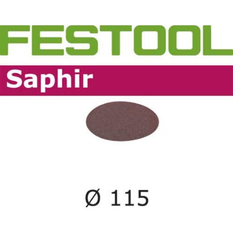 Hiomapaperi Saphir; 115 mm; P24; 25 kpl.