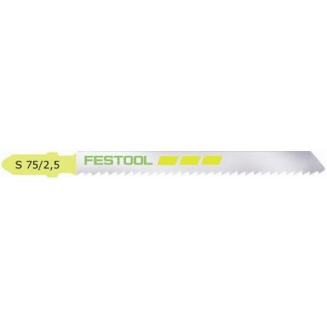 Pistosahanterä Festool S 75/2,5; 5 kpl.