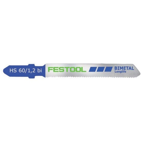 Pistosahanterä Festool HS 60/1,2 BI; 100 kpl.