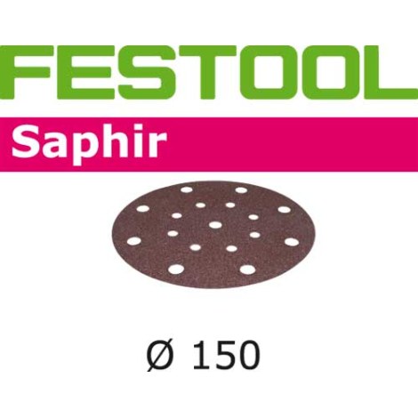 Hiomapaperi Saphir; 150 mm; P50; 25 kpl.