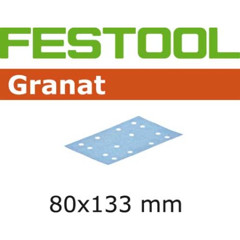 Hiomapaperi tasohiomakoneeseen Granat; 80x133 mm; P280; 100 kpl.