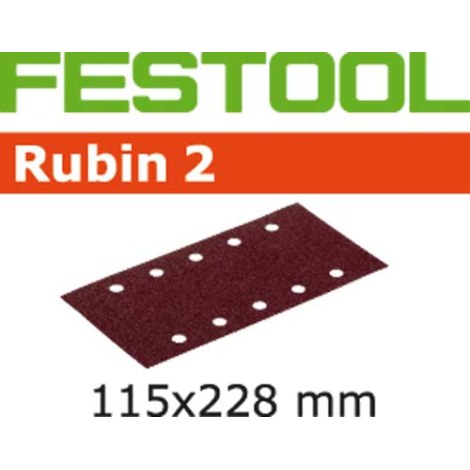 Hiomapaperi tasohiomakoneeseen Rubin2; 115x228 mm; P150; 50 kpl.