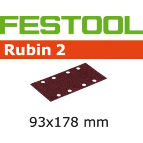 Hiomapaperi tasohiomakoneeseen Rubin2; 93x178 mm; P220; 10 kpl.