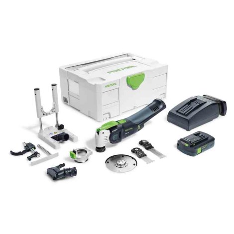 Monitoimityökalu Festool OSC 18 Li 3,1 E-Set; 18 V; 1x3,1 Ah akku
