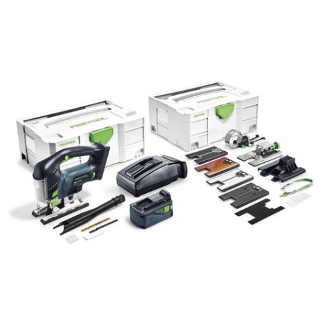 Pistosaha Festool PSBC 420 Li 5,2 EBI-Set CARVEX; 18 V; 1x5,2 Ah akku