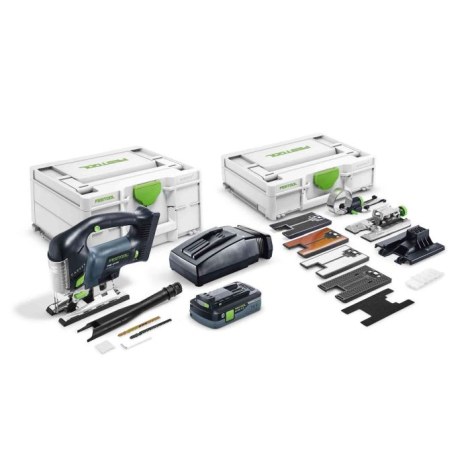 Akkupistosaha Festool PSBC 420 HPC 4,0 EBI-Set CARVEX; 18 V; 1x4,0 Ah akku