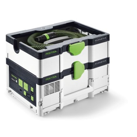 Akkupölynimuri  Festool CLEANTEC CTMC SYS HPC 4,0 I-Plus; 18 V; 4x4,0 Ah akku