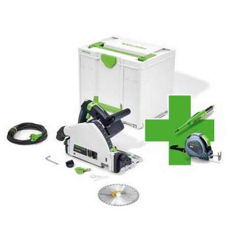 Upotussaha Festool TS 55 F „Fan Edition“ + rullamitta ja merkkauskynä lahja