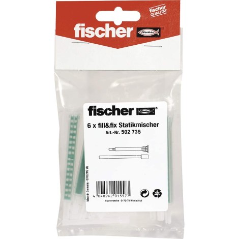 Monipuolinen nestetappi Fischer Fill & Fix; 6 kpl.