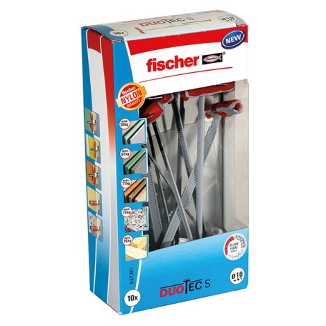 Nylon ankkuri Fischer 437261; 10 kpl.