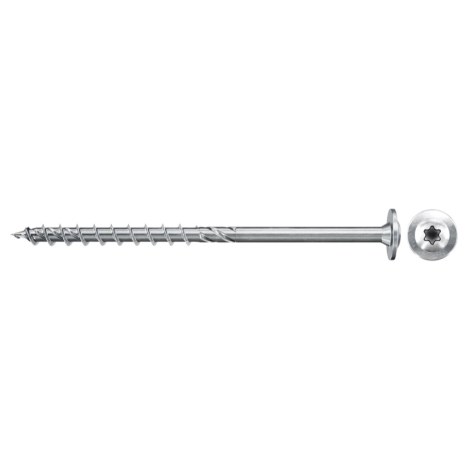 Puuruuvi Fischer FPF II WTP BC; 6,0x80 mm; TX30; 100 kpl.