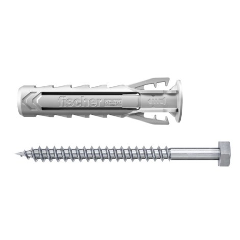 Tappi ruuvilla Fischer SX Plus S; 10x50 mm; 5 kpl.