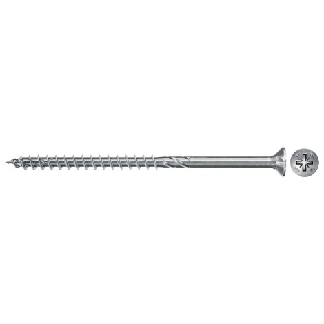 Puuruuvi Fischer Power-Fast II FPF II CZP; PZ2; 5,0x100 mm; 100 kpl.