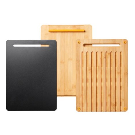 3 kpl leikkuulautoja Fiskars Functional Form Bamboo