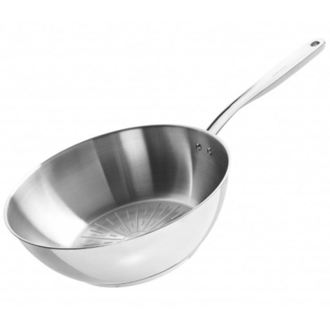 Pannu Fiskars All Steel Pure Wok; 28 cm