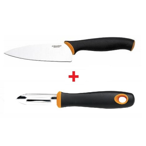 Veitsi Fiskars Deba (857126) + Perunankuorija Fiskars (857102)
