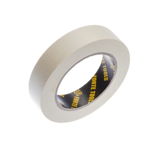 Maalarinteippi (suojaukseen) Forte tools 000051171157; 25 mm; 50 m