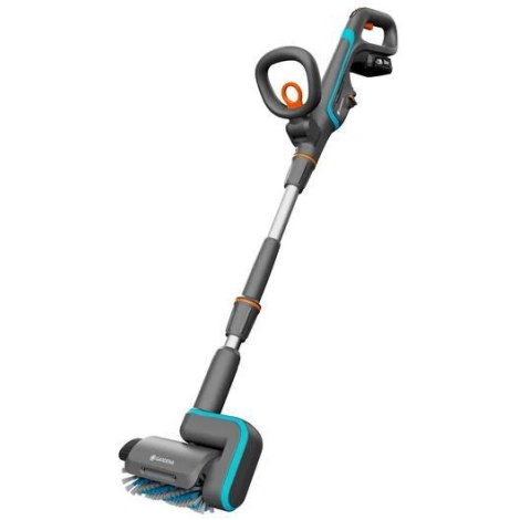 Terassiharja Gardena AquaBrush Patio 03/18V P4A Solo; 18 V (ilman akkua ja laturia)