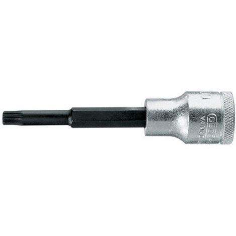 Hylsy päällä Gedore 19L 6159940; 1/2''; 100 mm; T55