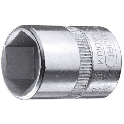 Kuusiohylsy Gedore 6166480; 1/4''; 11 mm